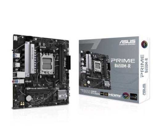 ASUS PRIME B650M-R AMD B650 AM5 MICRO ATX 2 x DDR5 2 x M.2 4 x SATA III